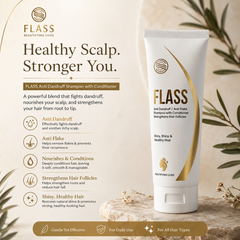 FLASS Shampoo (Anti Dandruff / Anti Flake Shampoo with Conditioner)