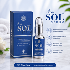 Acni Sol Serum (Control Pimples and Excessive Sebum Production)