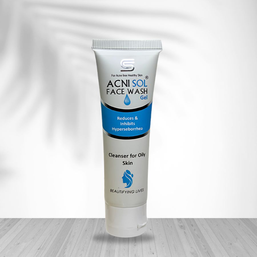 AcniSol Facewash Gel (Cleanser For Oily Skin)
