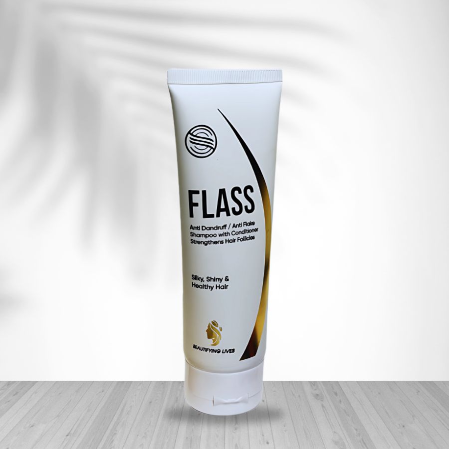 FLASS Shampoo (Anti Dandruff / Anti Flake Shampoo with Conditioner)