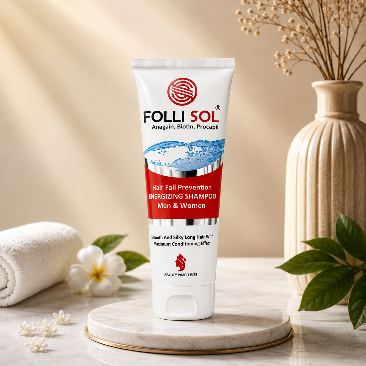Folli Sol Shampoo (Hair Fall Preventation Energizing shampoo)
